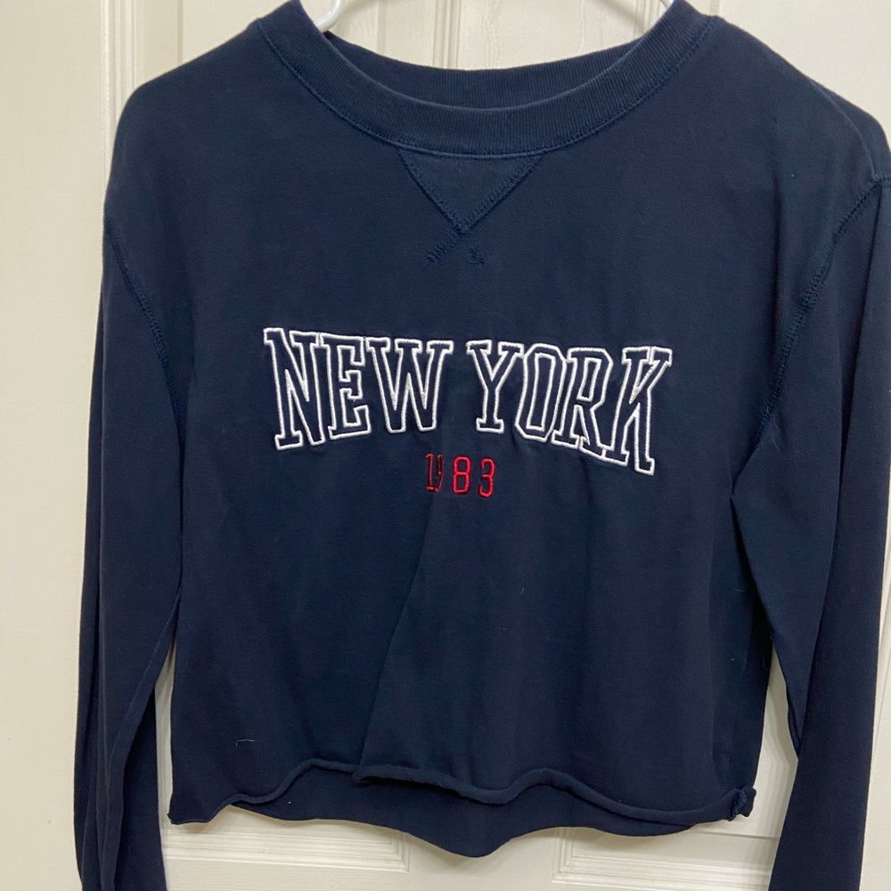Cropped sweater